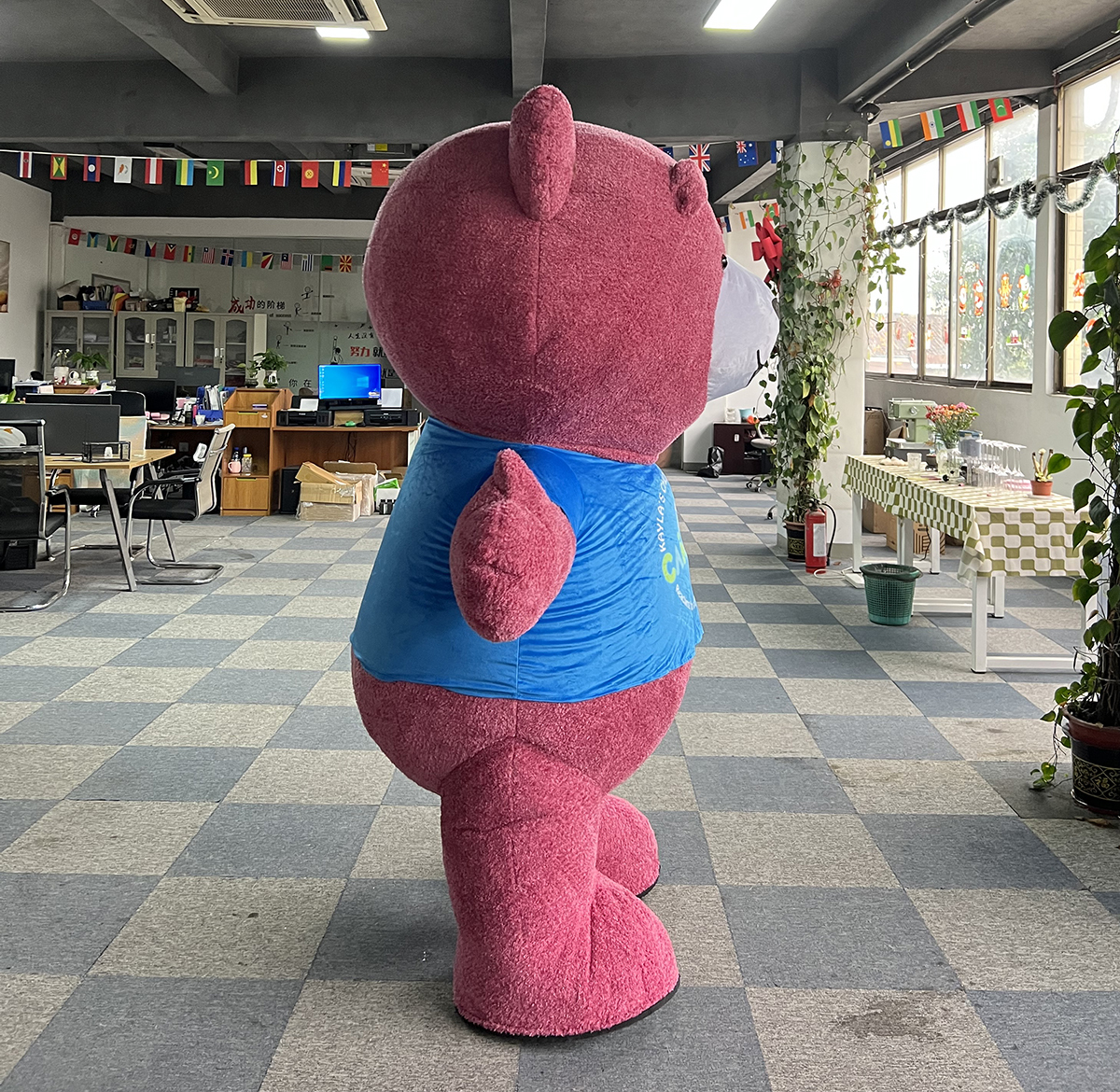Customizable Large 2m/2.6m/3m Inflatable Teddy Bear Mascot Costume Game Costume Doll Clothing and Plush Suit for Halloween