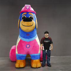 Dog on wheels Customize Inflatable Dog Cosplay Mascot Costume for Park Advertising Arracts Walking,Big Mascot,Customize Inflatable Dog Cosplay Mascot Costume for Park Advertising Arracts Walking