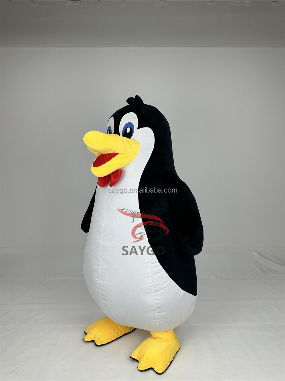 Factory Selling Walking Blue Dolphin Mascot Costumes Kids Birthday Party Carnival Show Dresses Inflatable Penguin Mascot Costume