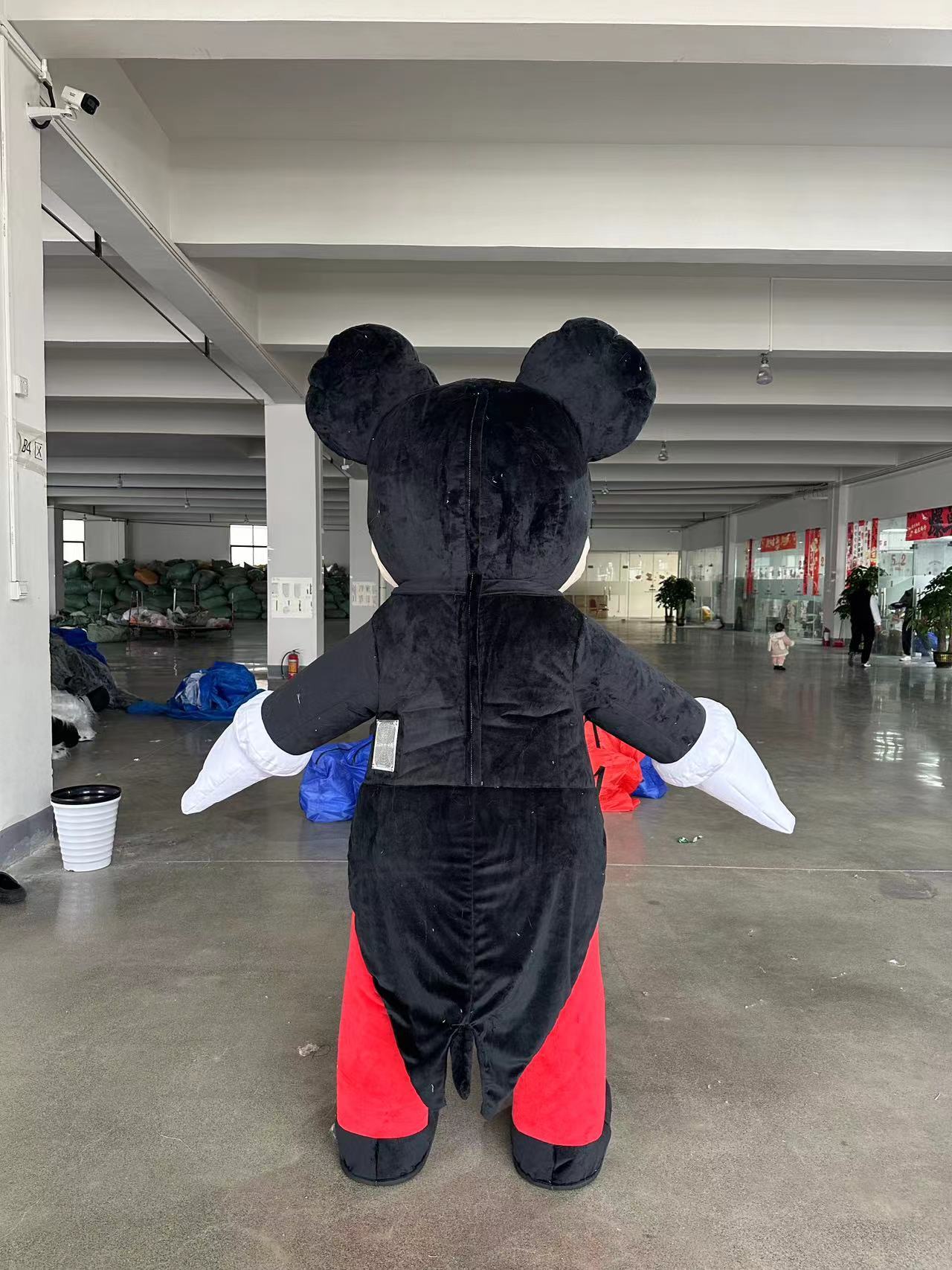 Unisex Cosplay Inflatable Mouse Couple Mascot Costume Carnival Costume Wedding Party Valentine's Day Events Performance Dress