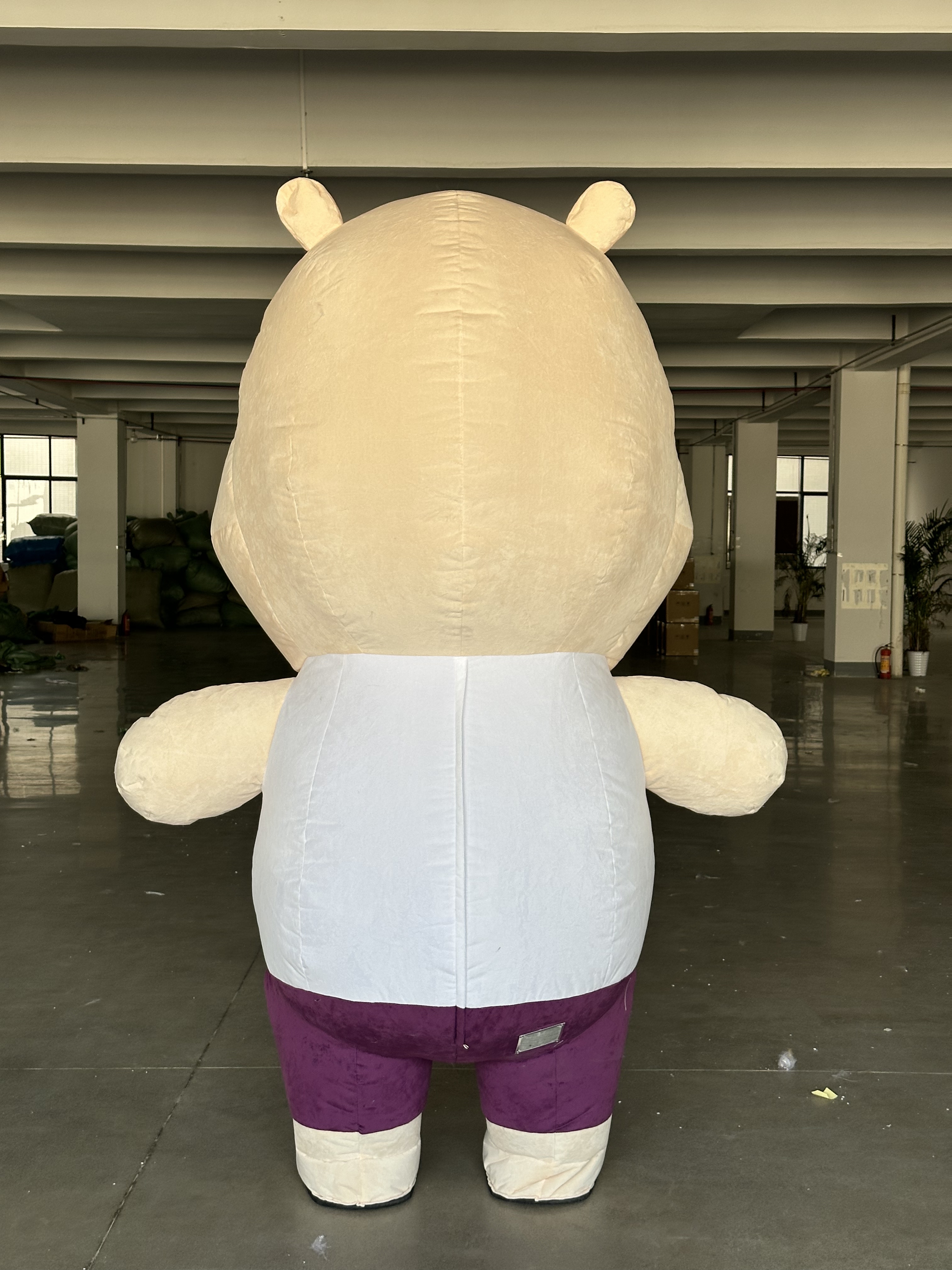 Saygo CE High Quality Customizable Sea Animal Inflatable Hippo Mascot Costume for Adults Unisex Halloween Party Fancy Dress