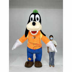 Christmas Party Cosplay Inflatable Cartoon Dog Mascot Costumes for Outdoor Events Walking Performance Show Carnival Suits