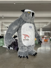 Saygo Owl Animal Mascot Costume Adult Size Anime Style for Mardi Gras Carnival