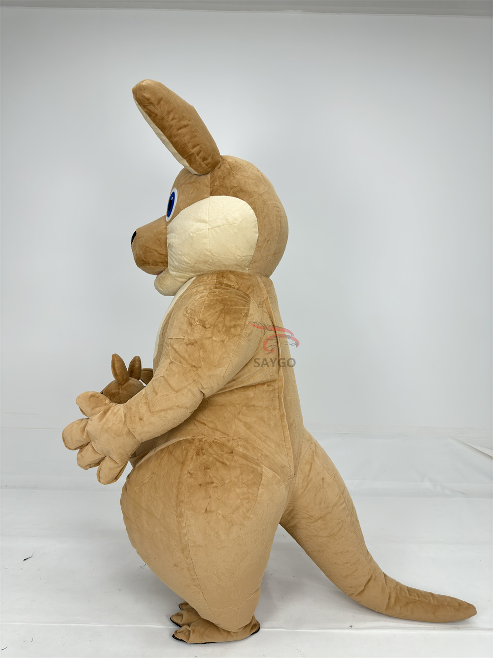 Fun 2m/2.6m Inflatable Kangaroo Mascot Costume for Adults for Halloween Carnival or Bear Bird Panda Style Walking Cartoon