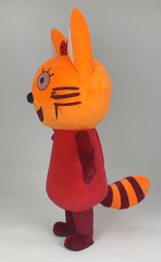 Cute Customizable Inflatable Giant Cat Mascot Costume Cartoon Wild Cat Mascot Costume Dress for Events Party Cosplay