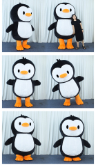 Custom Made Inflatable Sexy Penguin Costumes Inflatable Adult Penguin Costume Madagascar Penguin Costume for Events Advertising