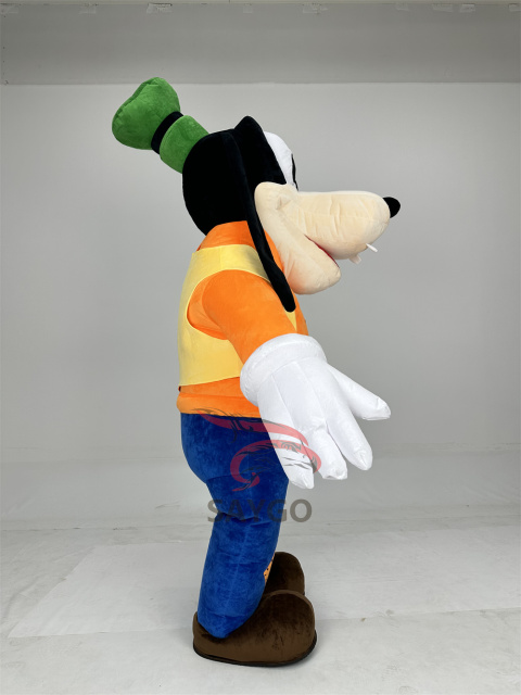 Christmas Party Cosplay Inflatable Cartoon Dog Mascot Costumes for Outdoor Events Walking Performance Show Carnival Suits