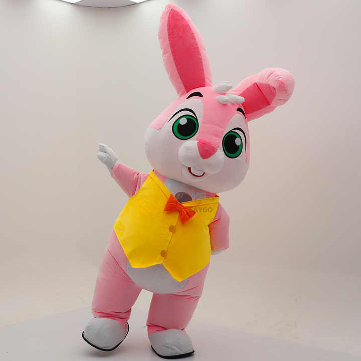 Saygo Adult Unisex Easter Bunny Mascot Costume for Mardi Gras/Carnival-Sexy Rabbit Costume