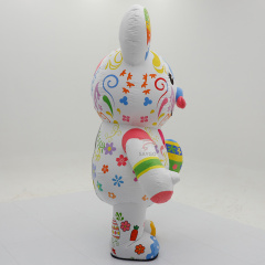 Inflatable Sexy Easter Egg Bunny Mascot Costume for Adults Unisex Mardi Gras/Carnival Saygo Brand