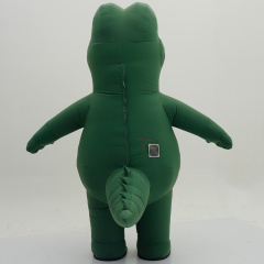 Inflatable Realistic Green Dinosaur Costume Adult Unisex Saygo Brand Mardi Gras/Carnival Cosplay Animals & Bugs Theme In-Stock
