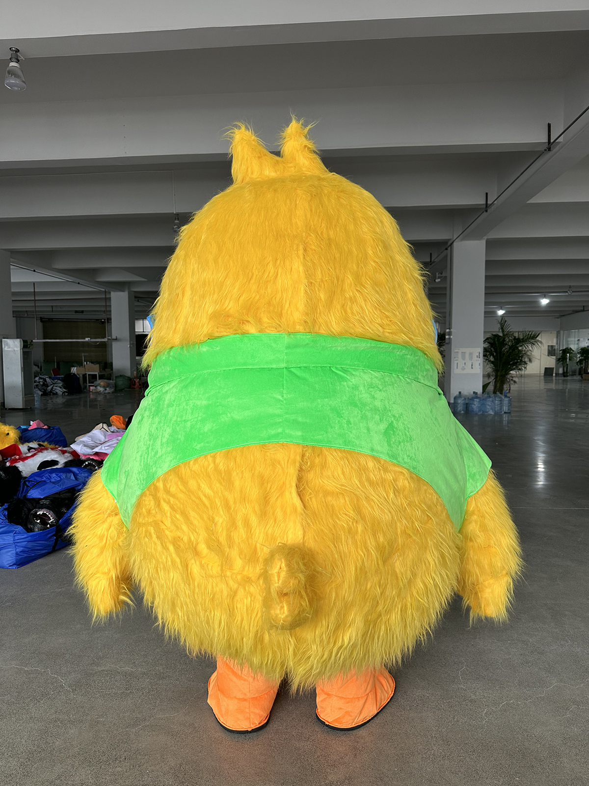 CE Unisex Inflatable Plush Adult Character Cartoon Fat Chicken Rooster Mascot Costumes Glasses for Promotions Carnivals Parties