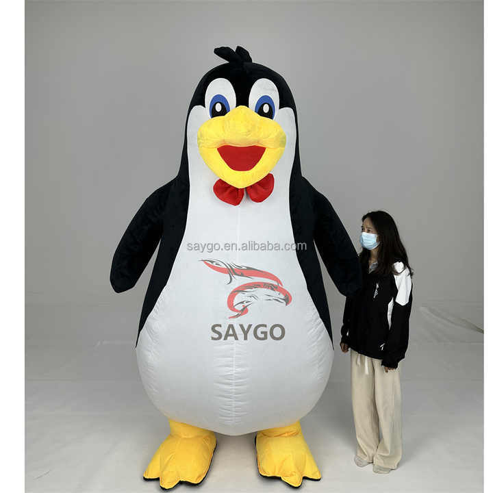 Custom Made Inflatable Sexy Penguin Costumes Inflatable Adult Penguin Costume Madagascar Penguin Costume for Events Advertising