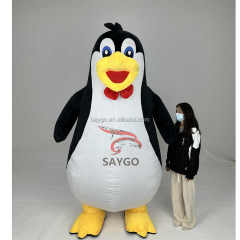 Custom Made Inflatable Sexy Penguin Costumes Inflatable Adult Penguin Costume Madagascar Penguin Costume for Events Advertising