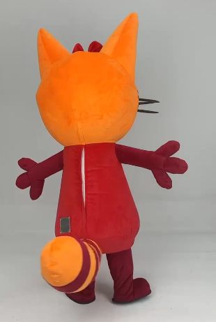 Cute Customizable Inflatable Giant Cat Mascot Costume Cartoon Wild Cat Mascot Costume Dress for Events Party Cosplay