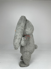 High Quality Inflatable Easter Bunny Mascot Costume Giant Life Size Inflatable Mascot for Sale Factory