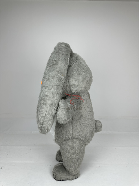 High Quality Inflatable Easter Bunny Mascot Costume Giant Life Size Inflatable Mascot for Sale Factory