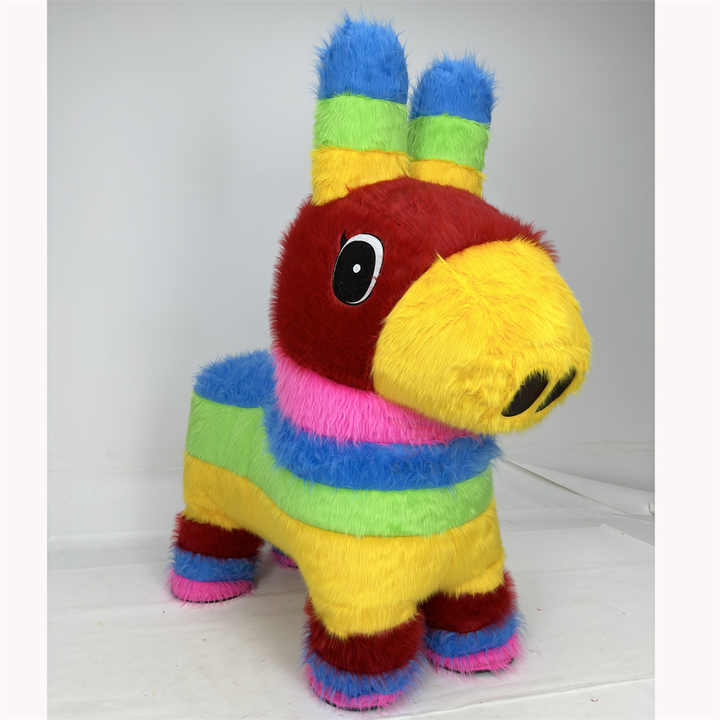 Colorful Horse Customized Adult Cosplay Animal Inflatable Mascot Costume for Events,Big Mascot,Super Quality Customized Adult Cosplay Animal Colorful Horse Inflatable Mascot Costume for Events