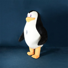 SAYGO Inflatable Penguin Mascots Costumes Cartoon Christmas Halloween Cosplay Suit for Adult Plush Cartoon