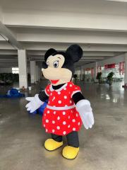 Unisex Cosplay Inflatable Mouse Couple Mascot Costume Carnival Costume Wedding Party Valentine's Day Events Performance Dress