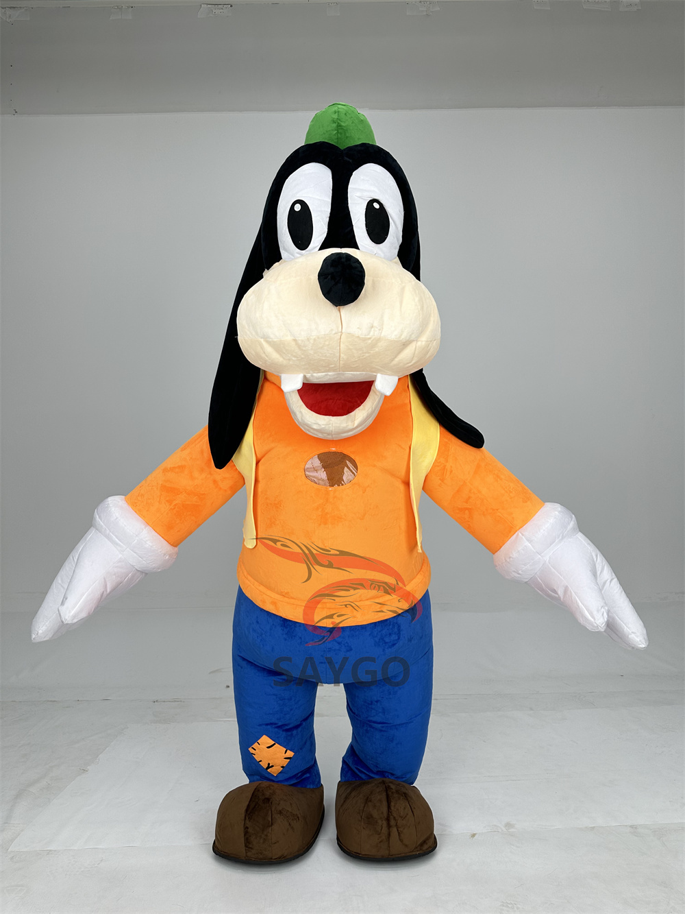 Christmas Party Cosplay Inflatable Cartoon Dog Mascot Costumes for Outdoor Events Walking Performance Show Carnival Suits