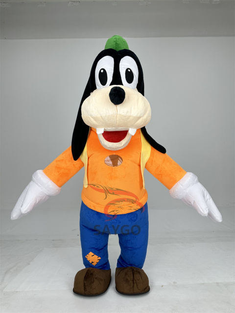 Christmas Party Cosplay Inflatable Cartoon Dog Mascot Costumes for Outdoor Events Walking Performance Show Carnival Suits