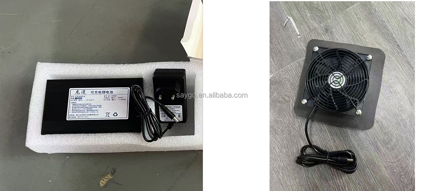 通用串行总线门户吉祥物服装配件锂电池组12v 5a 5000毫安时熊猫熊服装配件充电器