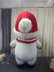 Saygo厂家直销2m/2.6m/3m充气圣诞老人和雪人万圣节和圣诞节吉祥物服装