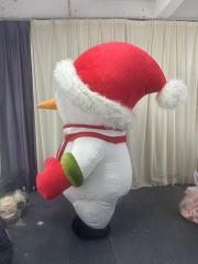 Saygo厂家直销2m/2.6m/3m充气圣诞老人和雪人万圣节和圣诞节吉祥物服装