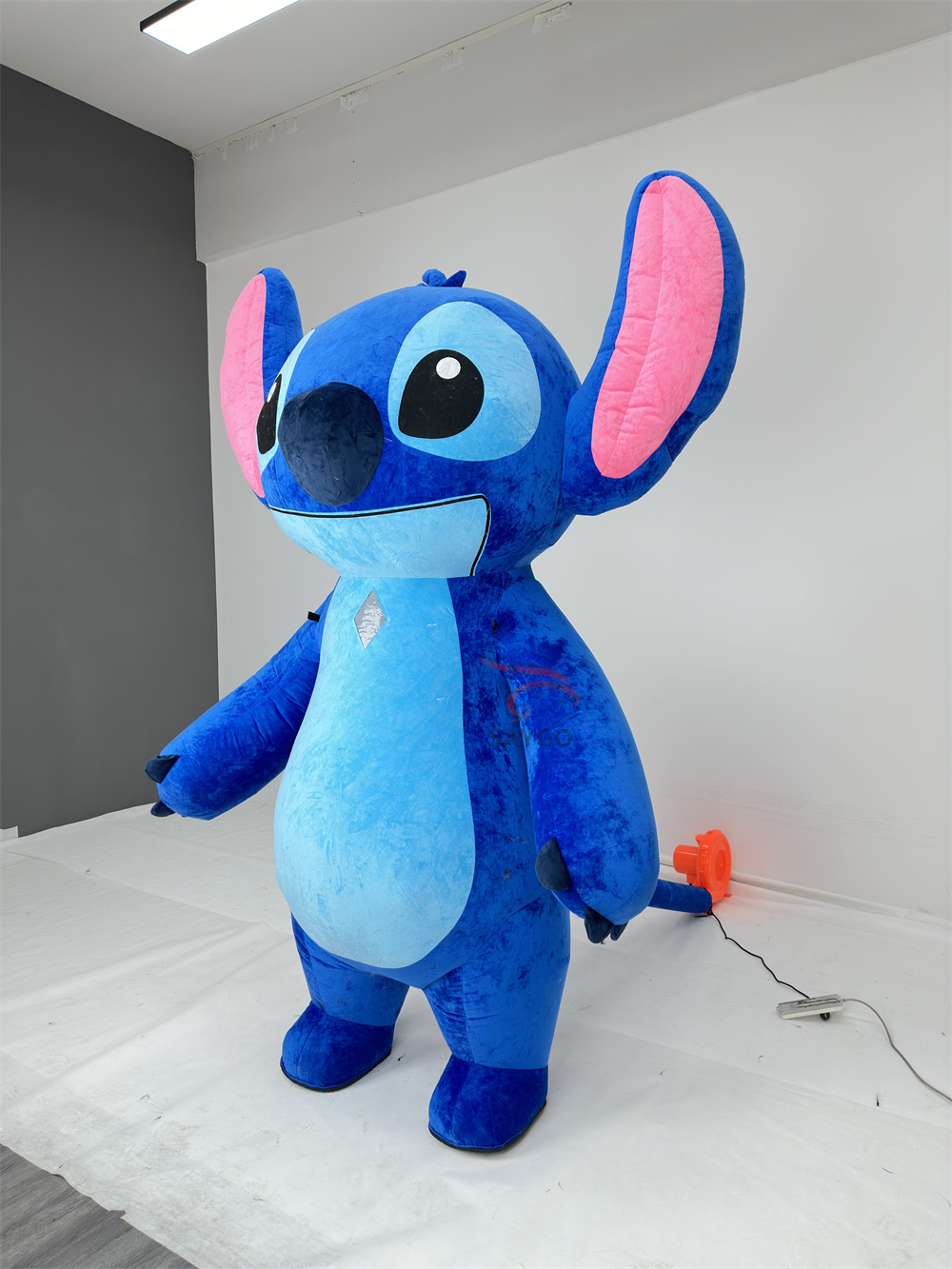 Stitch Mascot Inflatable Ornaments Decor Events Advertising Giant Inflatable Decorations,Big Mascot,One Eye Monster Mascot Mike Inflated Fabric Furry Sully Mascots Ornaments Decor Events Advertising Giant Inflatable Decorations