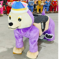 Electric Scooter Ride-On Plush Horse Steel Frame Battery Operated Outdoor Model HI-RH 0064 for Adults & Children
