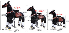 Mechanical Walking Animal for Children 3 to 6 Years Plush Horse Ride on Toy Zebra Kids Ride on Animal Toy