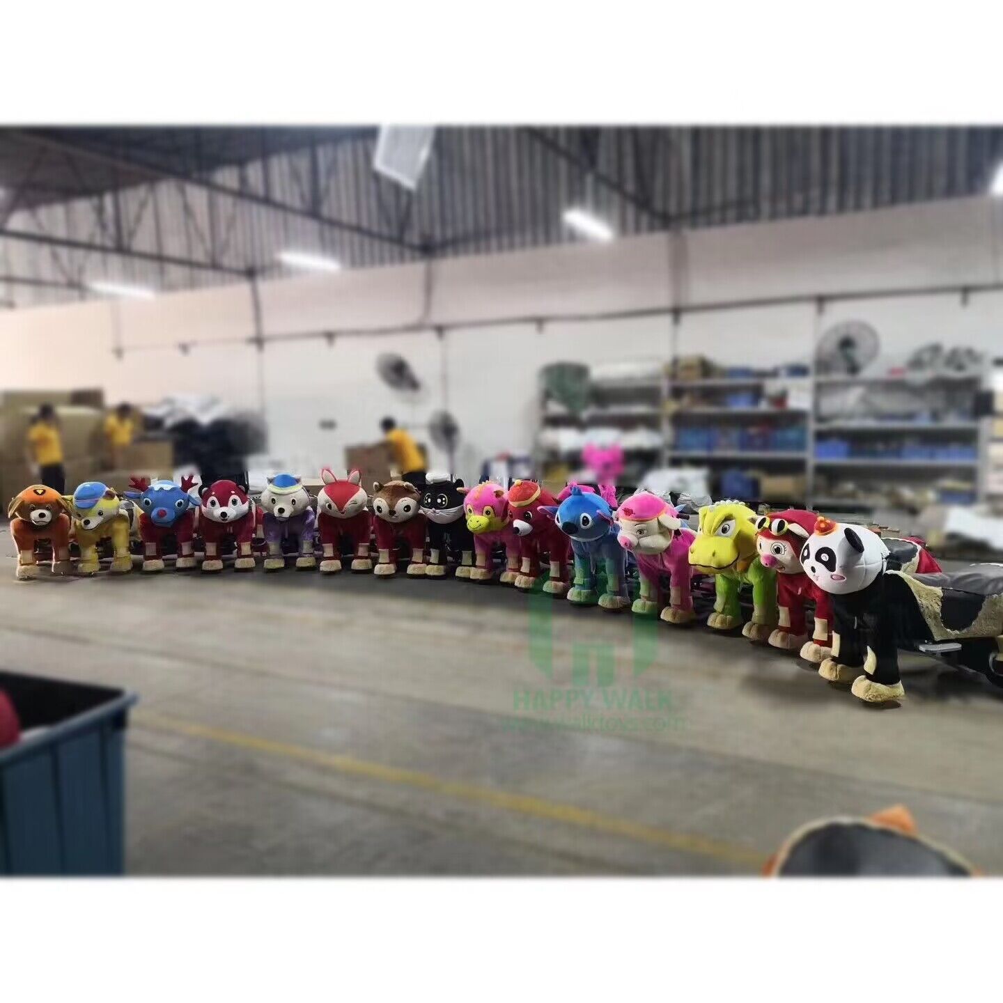 High Quality Electric Horse Scooter for Adults-Shopping Mall Use Stuffed Animal Design