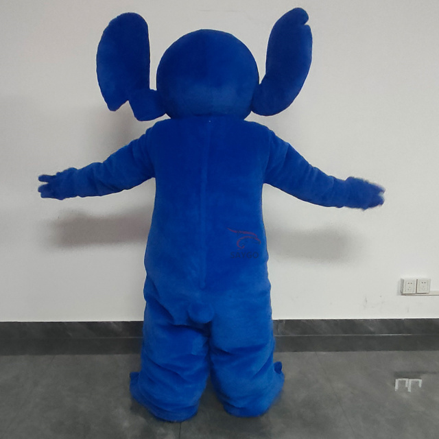 Stitch Mascot Costume Party Show Giant Plush Inflatable Adult Party Event Mascot Cartoon Fancy Dress Character Costume,Big Mascot,Stitch Mascot Costume Party Show Giant Plush Inflatable Adult Party Event Mascot Cartoon Fancy Dress Character Costume