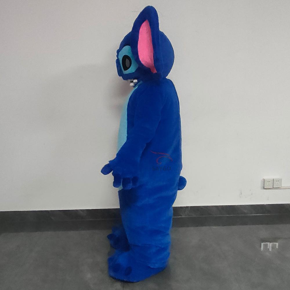 Stitch Mascot Costume Party Show Giant Plush Inflatable Adult Party Event Mascot Cartoon Fancy Dress Character Costume,Big Mascot,Stitch Mascot Costume Party Show Giant Plush Inflatable Adult Party Event Mascot Cartoon Fancy Dress Character Costume