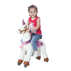 Children's Ride-On Toy Animals Baby Unicorn and Mechanical Riding Horse