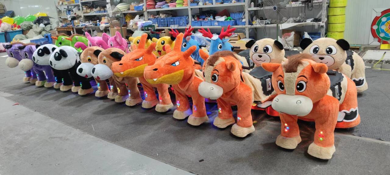 Unisex Electric Unicorn Robotic Animal Ride-On Toy Large Size Factory Price 1 Year Warranty-for Kids and Adults