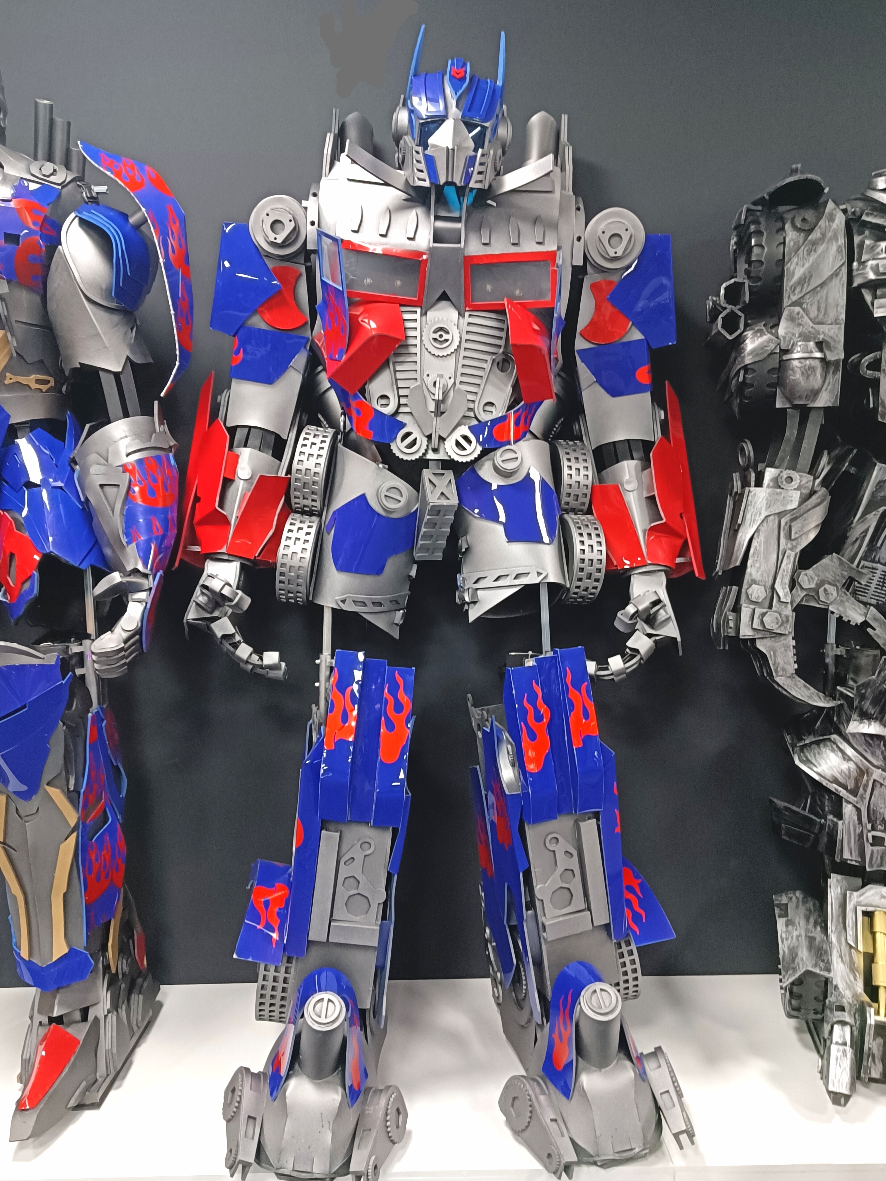 Stage Performance Suit Factory Custom High Quality Soft Robot Optimus Prime Mascot Costume Character 3D Design Cartoon Clothing,Big Mascot,Stage Performance Suit Factory Custom High Quality Soft Robot Optimus Prime Mascot Costume Character 3D Design Cartoon Clothing