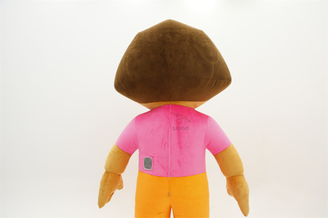 Dora the Explorer Mascot Costume Inflatable Ornaments Decor Events Advertising Giant Inflatable Decorations,Big Mascot,One Eye Monster Mascot Mike Inflated Fabric Furry Sully Mascots Ornaments Decor Events Advertising Giant Inflatable Decorations