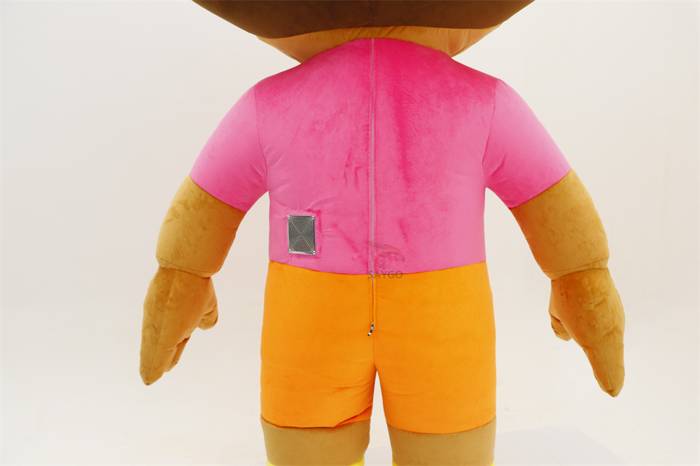Dora the Explorer Mascot Costume Inflatable Ornaments Decor Events Advertising Giant Inflatable Decorations,Big Mascot,One Eye Monster Mascot Mike Inflated Fabric Furry Sully Mascots Ornaments Decor Events Advertising Giant Inflatable Decorations