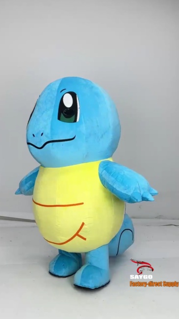 Squirtle Turtle Mascot Costume Cartoon Character Cosplay Turtle Mascot Costume for Adults,Big Mascot,Turtle Inflatable Mascot Costume Cartoon Character Cosplay Turtle Mascot Costume for Adults