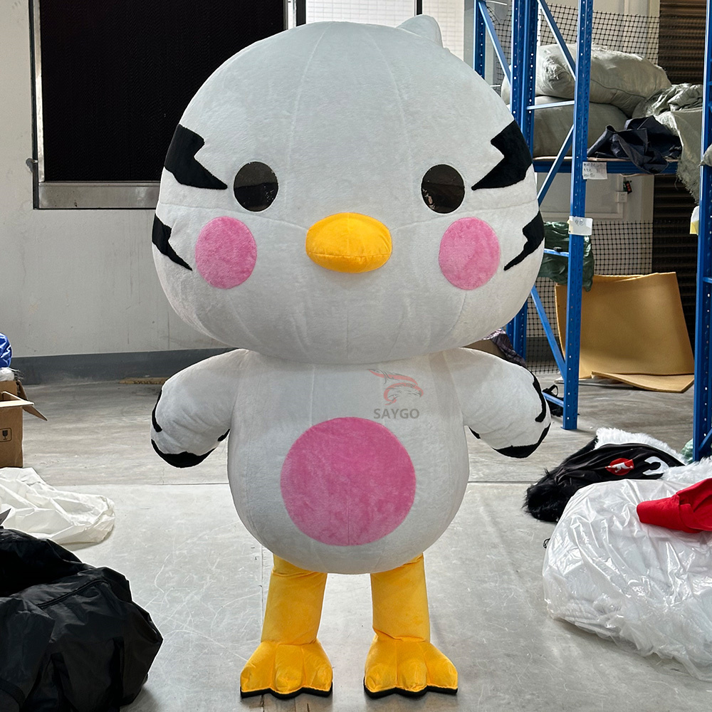 Inflatable Adult Rooster White Chicken Mascot Costume Cartoon Character Animal Design Unisex Easter Halloween Costume Happy Sky Brand,Big Mascot,Inflatable Adult Rooster Chicken Mascot Costume Cartoon Character Animal Design Unisex Easter Halloween Costume Happy Sky Brand