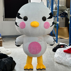 Inflatable Adult Rooster White Chicken Mascot Costume Cartoon Character Animal Design Unisex Easter Halloween Costume Happy Sky Brand,Big Mascot,Inflatable Adult Rooster Chicken Mascot Costume Cartoon Character Animal Design Unisex Easter Halloween Costume Happy Sky Brand