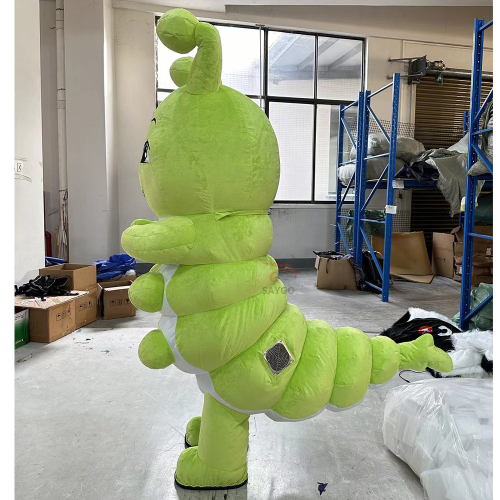 Catepillar Insects Cosplay Adult Bee Mascot Costume for Events Business Promotion 2m Bee Inflatable Costumes,Big Mascot,Catepillar Insects Cosplay Adult Bee Mascot Costume for Events Business Promotion 2m Bee Inflatable Costumes