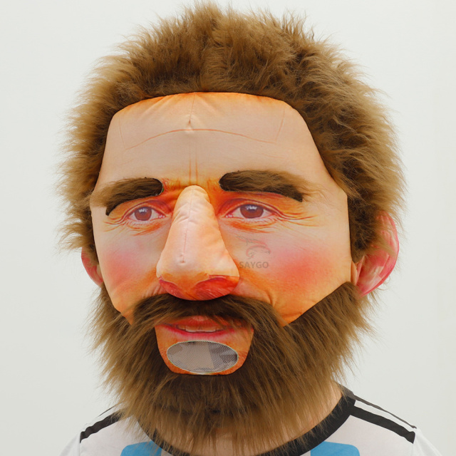 Lionel Messi Custom Inflatable Messi Mascot Suit Costume-OEM Service for Tournament Event Promotion Adult Unisex,Big Mascot,Custom Inflatable Messi Mascot Suit Costume-OEM Service for Tournament Event Promotion Adult Unisex