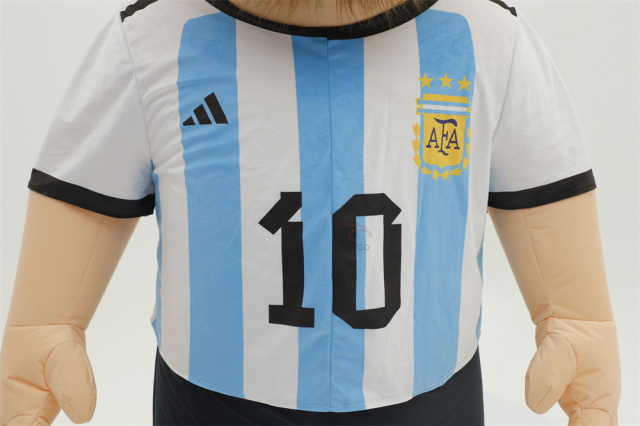 Lionel Messi Custom Inflatable Messi Mascot Suit Costume-OEM Service for Tournament Event Promotion Adult Unisex,Big Mascot,Custom Inflatable Messi Mascot Suit Costume-OEM Service for Tournament Event Promotion Adult Unisex
