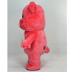Love Heart  Teddy Bear Manufacturer Wedding Party Easy Wear Good Visual Adult Cosplay Plush Inflatable Teddy Bear Costume with pink Skirt for Sale,Big Mascot,Love Heart  Teddy Bear Manufacturer Wedding Party Easy Wear Good Visual Adult Cosplay Plush Inflatable Teddy Bear Costume with pink Skirt for Sale