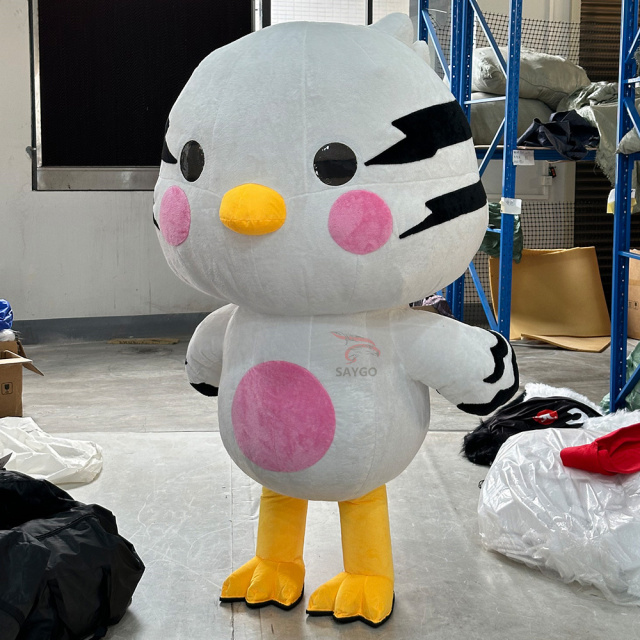 Inflatable Adult Rooster White Chicken Mascot Costume Cartoon Character Animal Design Unisex Easter Halloween Costume Happy Sky Brand,Big Mascot,Inflatable Adult Rooster Chicken Mascot Costume Cartoon Character Animal Design Unisex Easter Halloween Costume Happy Sky Brand