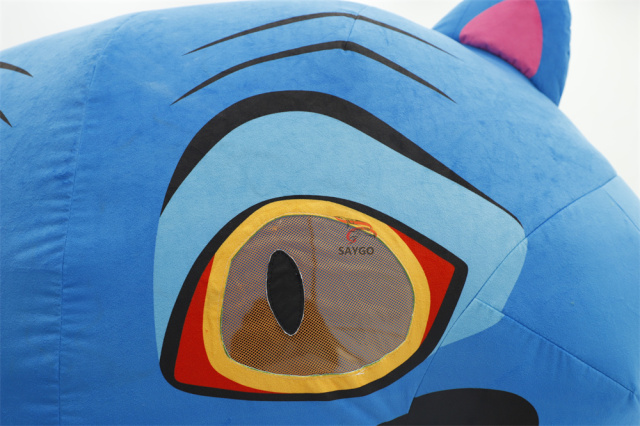 Giant Blue Tiger on 4 feet Festival Custom Made Funny Plush Animal 4 Legs Tiger Costume Mascot Giant Stitch Adult Fancy Dress Advertising Promotion Mascot,Big Mascot,Festival Custom Made Funny Plush Animal 4 Legs Tiger Costume Mascot Giant Stitch Adult Fancy Dress Advertising Promotion Mascot