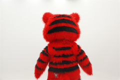 Red Tiger Wild Animal Inflatable Life Size Long FurTiger Animal Costume Rental for Adults Unisex Easter/Halloween,Big Mascot,Lovely Red Inflatable Life Size Long FurTiger Animal Costume Rental for Adults Unisex Easter/Halloween