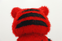 Red Tiger Wild Animal Inflatable Life Size Long FurTiger Animal Costume Rental for Adults Unisex Easter/Halloween,Big Mascot,Lovely Red Inflatable Life Size Long FurTiger Animal Costume Rental for Adults Unisex Easter/Halloween